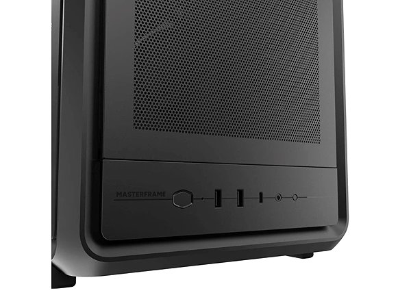 Cooler Master MasterFrame 500 Mesh Black PC case.