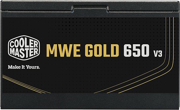 PC Power Supply Cooler Master MWE Gold 650W V3 ...
