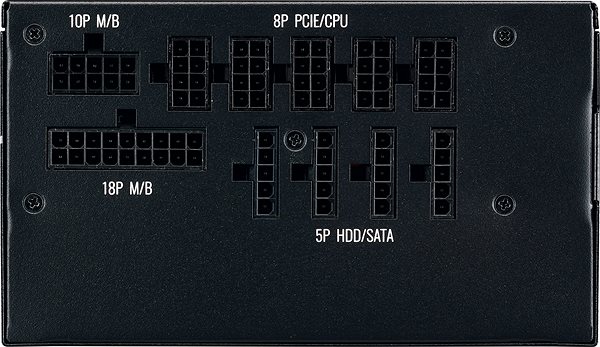 PC tápegység Cooler Master MWE 750 Gold V2 Full Modular Csatlakozási lehetőségek (portok)