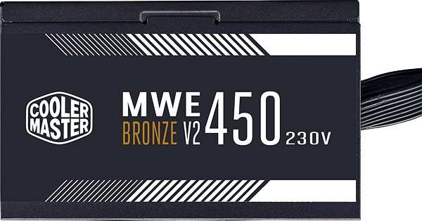 PC Power Supply Cooler Master MWE Bronze 450W V2, 230V Screen