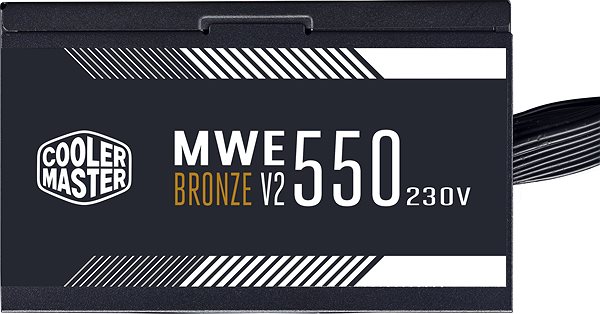 PC Power Supply Cooler Master MWE Bronze 550W V2, 230V Screen