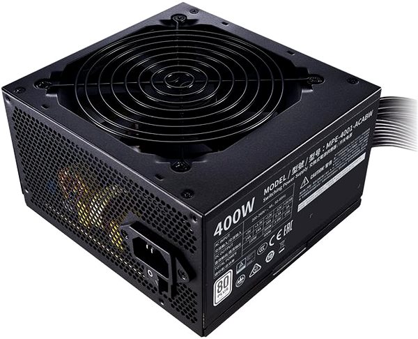 PC Power Supply Cooler Master MWE 400 WHITE 230V - V2 ...