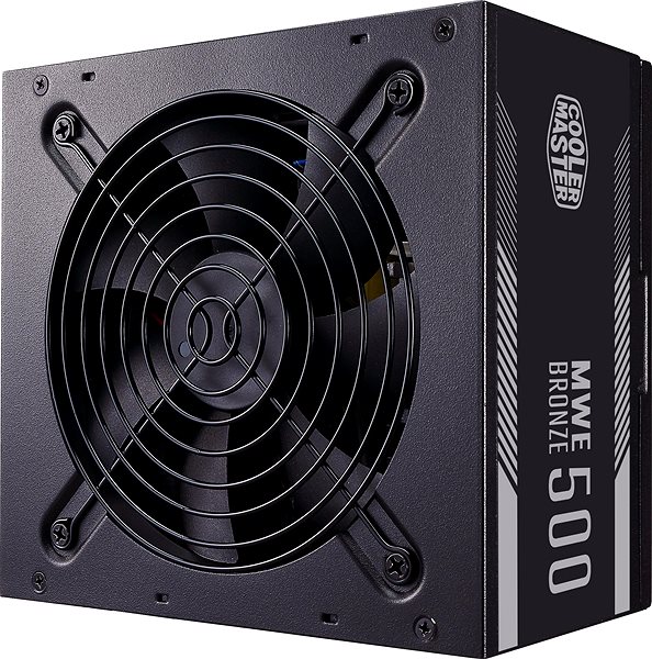 PC Power Supply Cooler Master MWE 500 BRONZE - V2 Lateral view