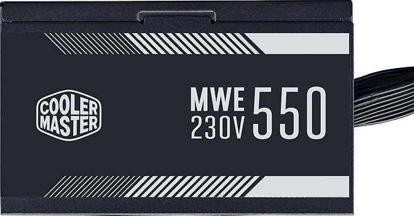 PC zdroj Cooler Master MWE 550 WHITE 230V - V2 Screen