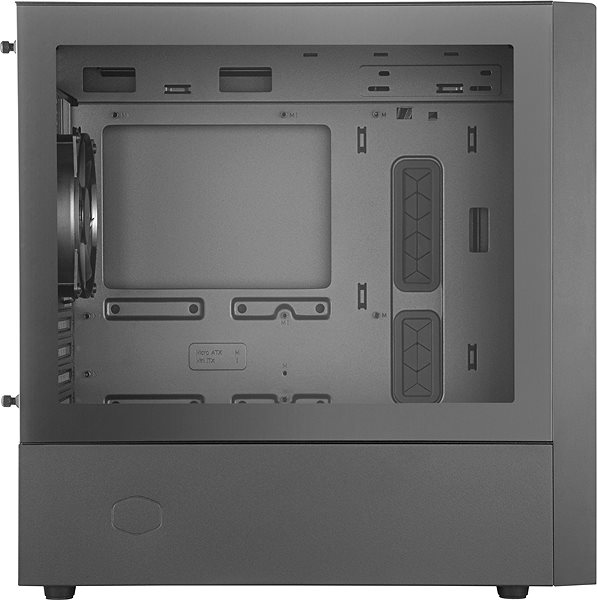 PC skrinka Cooler Master MasterBox NR400 Bočný pohľad