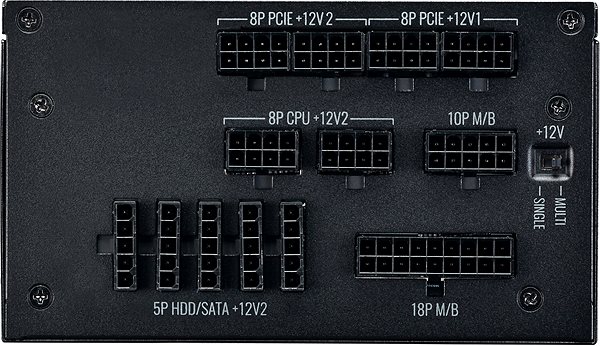 PC zdroj Cooler Master V1000 PLATINUM Možnosti pripojenia (porty)