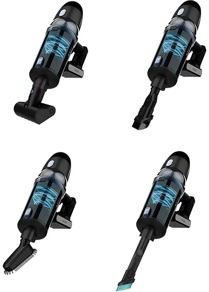 Upright Vacuum Cleaner Cecotec Conga Rockstar 9500 Advance Ergowet Connected 3000 IA ...