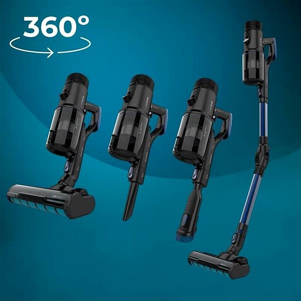 Upright Vacuum Cleaner Cecotec Conga Rockstar 6500 Century Ergowet ...