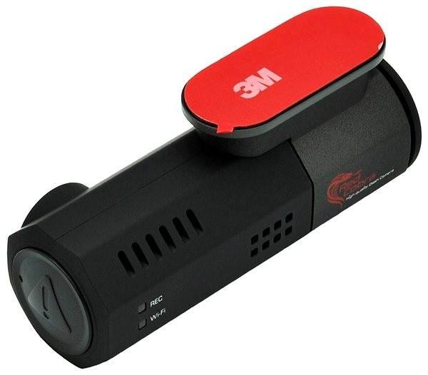Kamera do auta Cel-Tec Red Cobra WiFi Magnetic Bočný pohľad