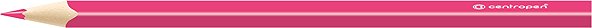 Coloured Pencils CENTROPEN 9524 Pastel Triangular, 12 Colours ...