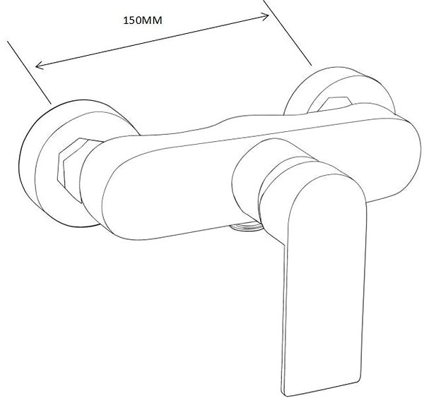 Tap MEXEN Royo Shower mixer, chrome (72240-00) ...