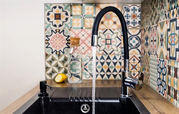 Tap KFA RUMBA Sink mixer with flexible spout, chrome (6553-915-00) ...