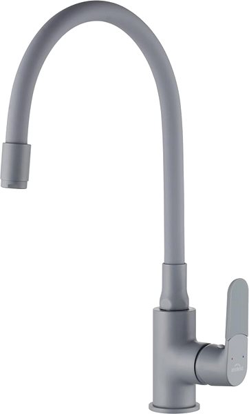 Tap INVENA Sink mixer JOGA PLUS grey (BZ-32-P05-C) ...