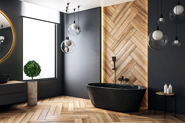 Tap INVENA Bath tub mixer GLAMOUR TREND black (BW-02-004-V) ...