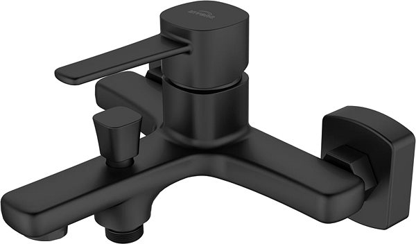 Tap INVENA Bath tub mixer GLAMOUR TREND black (BW-02-004-V) ...