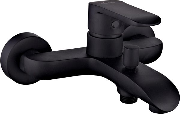 Tap INVENA Bathtub mixer SIROS black (BW-90-004-A) ...