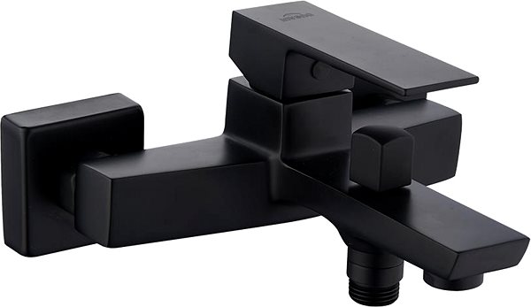 Tap INVENA Bath tub mixer PAROS black (BW-09-004-A) ...