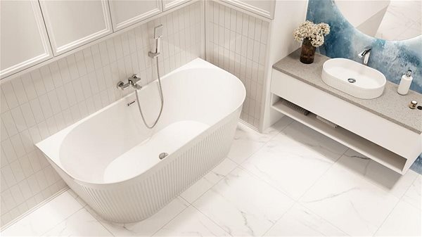 Tap INVENA Bath tub mixer NERI chrome (BW-01-001-L) ...