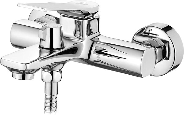 Tap INVENA Bath tub mixer NERI chrome (BW-01-001-L) ...