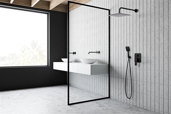 Tap INVENA 2-way wall mounted mixer set SIROS 011 (BS-90-011-A) ...