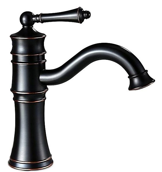 Tap REA Vintage Old basin mixer, black (REA-B0226) ...