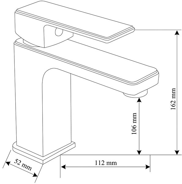 Tap MEXEN Mino basin mixer, black (72400-70) ...