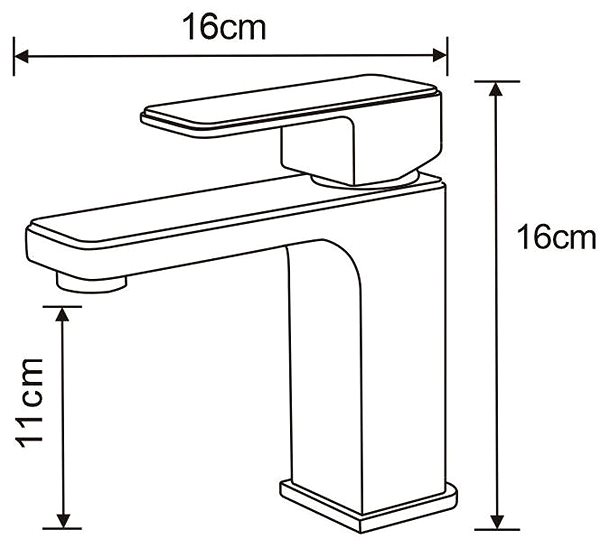 Tap MEXEN Cetus basin mixer, black (744300-70) ...