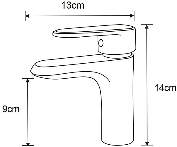 Tap MEXEN Alda basin mixer, black (746100-70) ...