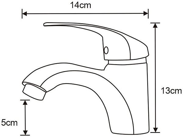Tap MEXEN Fabia basin mixer, chrome (746500-00) ...