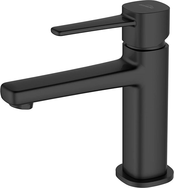 Tap INVENA Glamour Trend basin mixer, black (BU-02-004-V) ...