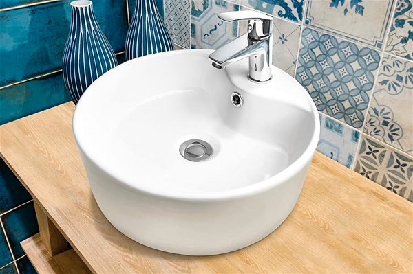 Tap INVENA MALTA basin mixer, chrome (BU-27-001-A) ...