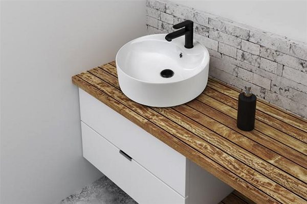 Tap INVENA SIROS basin mixer, black (BU-90-004-A) ...