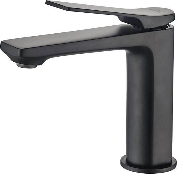 Tap INVENA NERI basin mixer, black (BU-01-004-L) ...