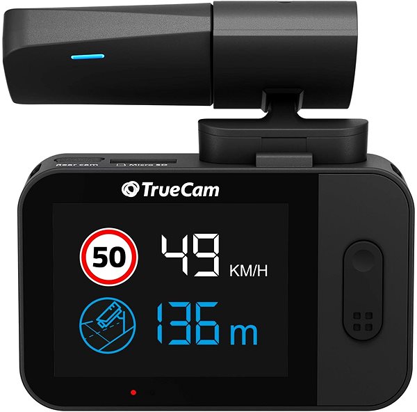 Autós kamera TrueCam M11 GPS 4K (sebességmérő radar figyelmeztetéssel) Képernyő