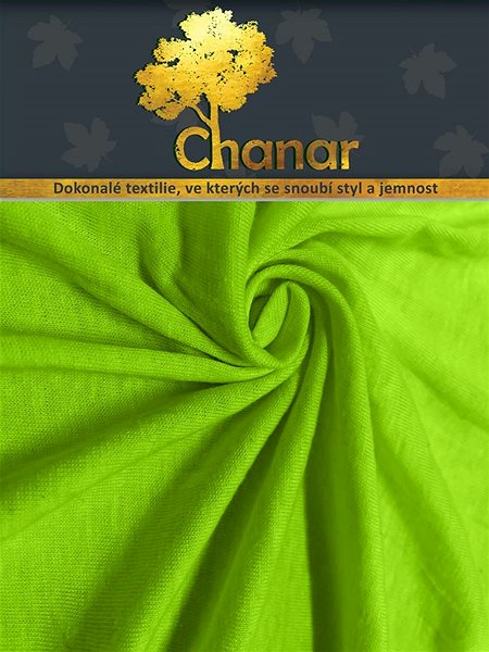 Lepedő CHANAR Jersey lepedő STANDARD 90 × 200 cm, zöld ...