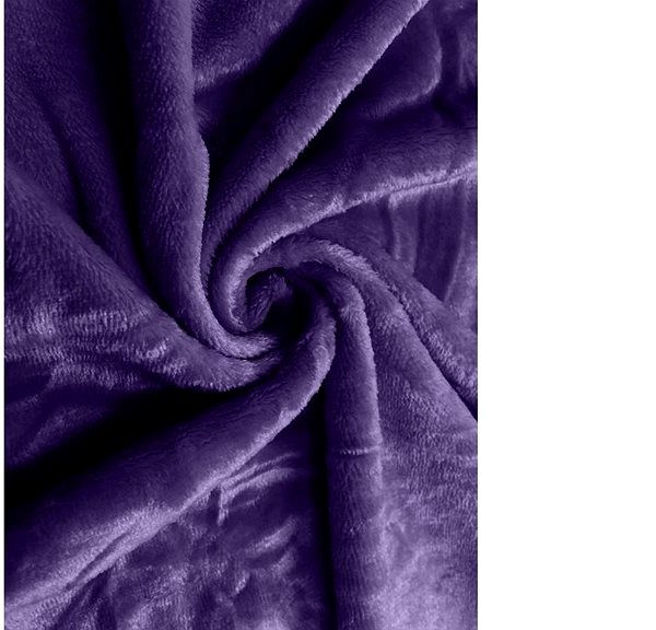 Deka Kaptan Mikroflanelová deka 150 × 200 cm, tmavofialová ...