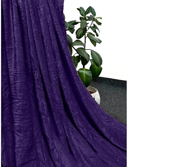 Deka Kaptan Mikroflanelová deka 150 × 200 cm, tmavofialová ...