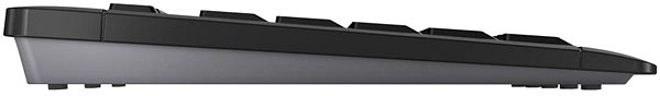 Tastatur CHERRY JD-8560CS-2 Seitlicher Anblick