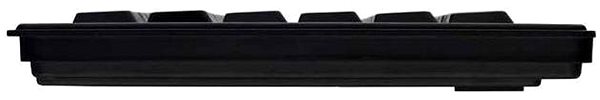Tastatur CHERRY G84-5500, schwarz - UK Seitlicher Anblick