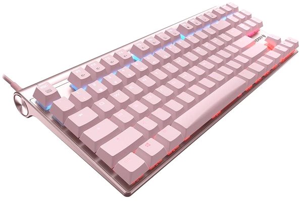 Gaming-Tastatur CHERRY MX BOARD 8.0 RGB Seitlicher Anblick