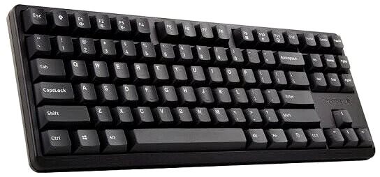 Gaming-Tastatur CHERRY G80-3000 S TKL RGB Seitlicher Anblick