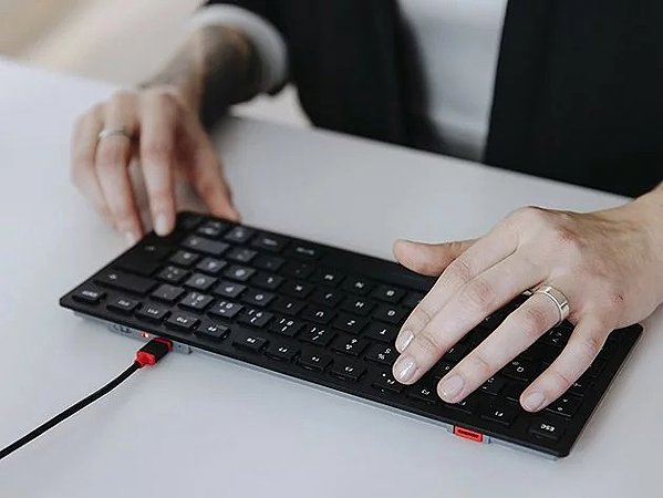 Keyboard CHERRY KW 9200 Mini, Black - EN ...