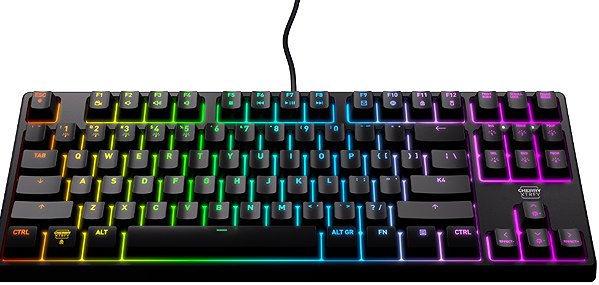 Gaming-Tastatur CHERRY XTRFY K4V2, Black - US ...