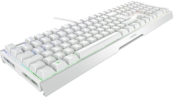 Gaming Keyboard CHERRY XTRFY MX 3.1, White/Silver - US ...