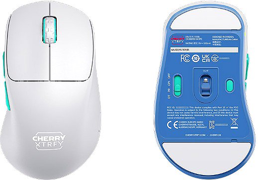 Gaming Mouse CHERRY XTRFY M64W, White ...