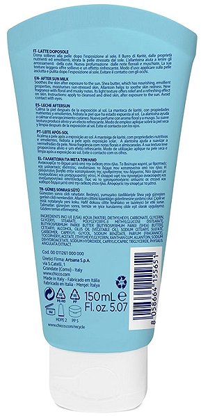 CHICCO After Sun Soothing and Nurturing Lotion 150 ml, 0m+ .