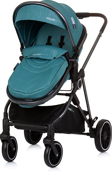Baby Buggy CHIPOLINO Combination pushchair Aura 2in1 Teal ...