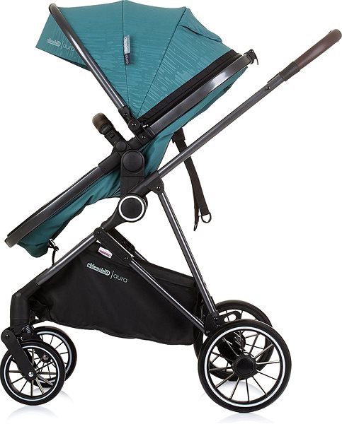 Baby Buggy CHIPOLINO Combination pushchair Aura 2in1 Teal ...