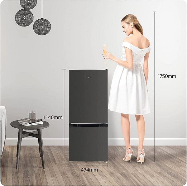 Refrigerator CHiQ CBM117L42 ...