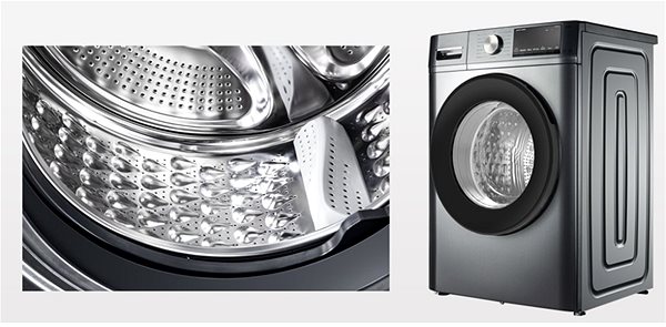 Steam Washing Machine CHiQ CFL80-14586IM3XA ...